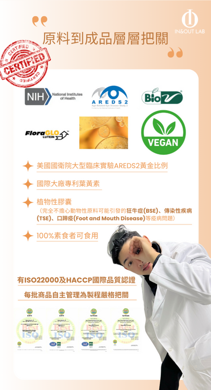眼睛保健相關認證